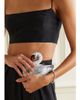 JUDITH LEIBER COUTURE Swan Odette crystal-embellished silver-tone clutch - 2