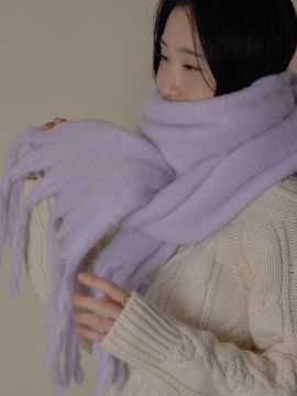 JUDY AND PAUL Cozy Oversized Ultra-soft Muffler
