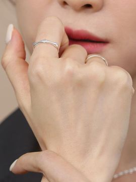 JUDY AND PAUL Rielly Wave Bold Ring