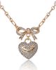 Juicy Couture Juicy Couture Gold-Tone Pearl Heart Pendant Necklace  - 1
