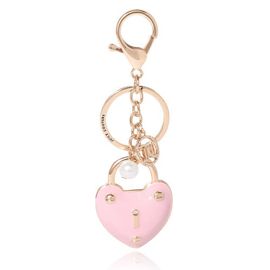 Juicy Couture Juicy Couture Heart Lock Keychain