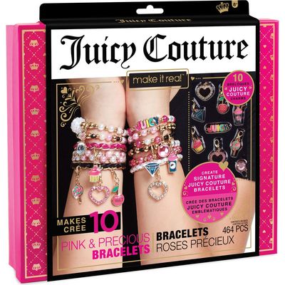 Juicy Couture Juicy Couture Pink & Precious Bracelets Kit, Creates 10 Bracelets
