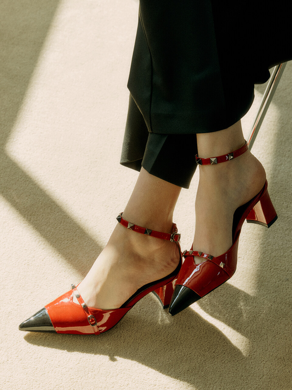 JUJUVI Brisa Pumps_Red