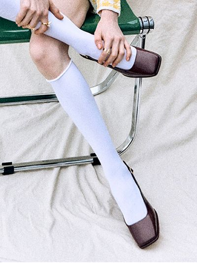 JUJUVI Doli Slingback Pumps (Wine)