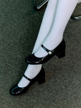 JUJUVI Mary Jane Pumps_Black