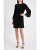 Julia Jordan Julia Jordan Bell Sleeve Velvet Minidress - 1