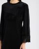 Julia Jordan Julia Jordan Bell Sleeve Velvet Minidress - 4