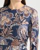 Julia Jordan Julia Jordan Floral Long Sleeve Velvet Midi Dress - 4