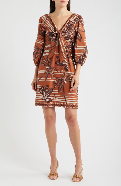 Julia Jordan Julia Jordan Knotted Tie Minidress