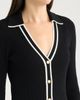 Julia Jordan Julia Jordan Rib Long Sleeve Midi Sweater Dress - 4