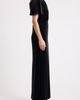Julia Jordan Julia Jordan Tie Neck Flutter Sleeve Glitter Velvet Gown - 3
