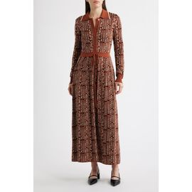 Julia Jordan Julia Jordan Tipped Long Sleeve Drawstring Waist Sweater Dress