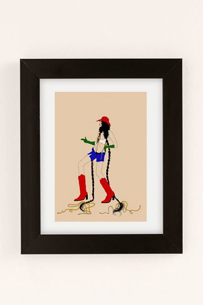 Juliana Kokolari Juliana Kokolari out west Art Print in Black Matte Frame at Urban Outfitters