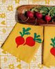 Julie Peach Julie Peach Block Printed Beets Napkins in Mustard at Urban Outfitters - 2