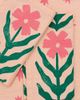 Julie Peach Julie Peach Block Printed Daisy Napkins in Pink at Urban Outfitters - 3