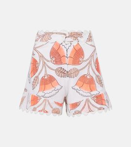Juliet Dunn Juliet Dunn Floral cotton shorts