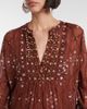 Juliet Dunn Juliet Dunn Sequined cotton minidress - 4