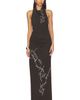 Juliet Johnstone Juliet Johnstone Dahlia Rhinestone Halter Gown - 2