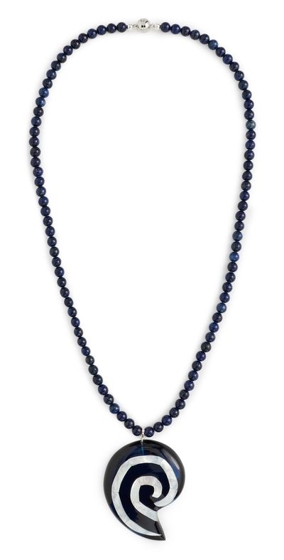 Julietta Julietta Alma Necklace Navy One