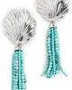 Julietta Julietta Aria Earrings Silver/Turquoise One - 1