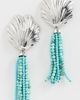 Julietta Julietta Aria Earrings Silver/Turquoise One - 2