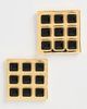 Julietta Julietta Delilah Earrings Gold/Black One - 2