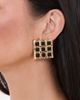 Julietta Julietta Delilah Earrings Gold/Black One - 3