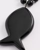 Julietta Julietta Fish Necklace Black One - 4