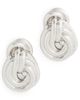 Julietta Julietta Knot Earrings Silver One - 1
