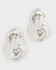 Julietta Julietta Knot Earrings Silver One - 2