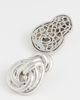 Julietta Julietta Knot Earrings Silver One - 4