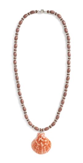 Julietta Julietta Marea Shell Necklace Brown/Orange One