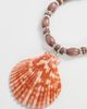 Julietta Julietta Marea Shell Necklace Brown/Orange One - 5