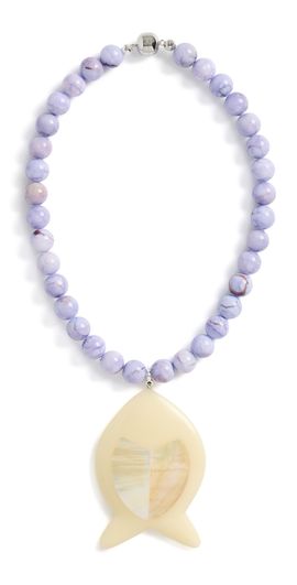 Julietta Julietta Marina Necklace Purple/Yellow One