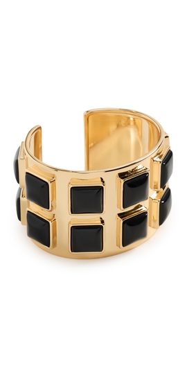 Julietta Julietta Melia Cuff Gold/Black One