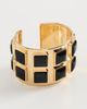 Julietta Julietta Melia Cuff Gold/Black One - 2