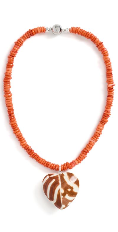 Julietta Julietta Tigre Necklace Red/Brown One
