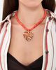 Julietta Julietta Tigre Necklace Red/Brown One - 3