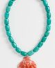 Julietta Julietta Verti Necklace Turquoise Green/Orange One - 2