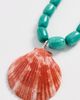 Julietta Julietta Verti Necklace Turquoise Green/Orange One - 4