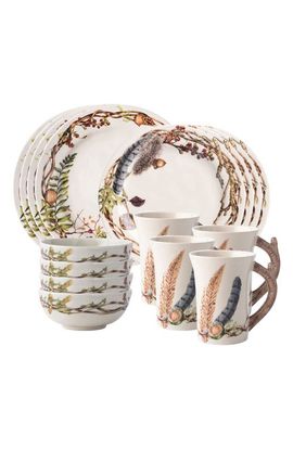 Juliska Juliska Forest Walk 16-Piece Ceramic Dinnerware Set