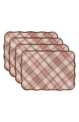 Juliska Juliska Harvest Tartan Set of 4 Placemats