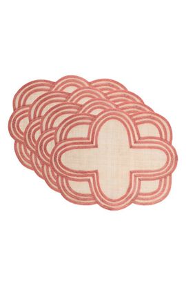 Juliska Juliska Set of 4 Scallop Stripe Placemats