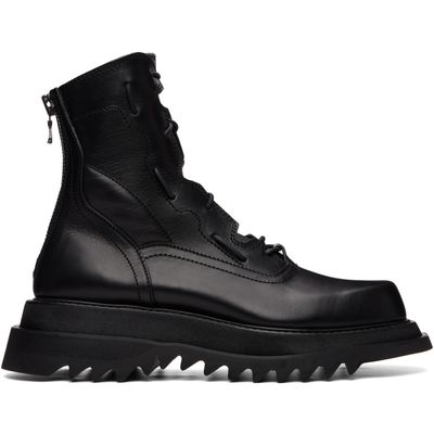 Julius Julius Black 947FWM1 Mechanical Boots