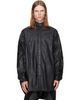 Julius Julius Black Coated Big Shirt - 1