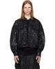 Julius Julius Black Coated DK Denim Jacket - 1