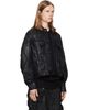 Julius Julius Black Coated DK Denim Jacket - 2