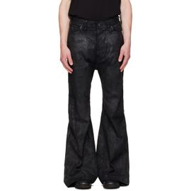 Julius Julius Black Coated Jet Jeans
