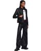Julius Julius Black Core Messenger Bag - 4