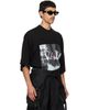 Julius Julius Black Cotton Back Satin Cargo Belt Rig - 2